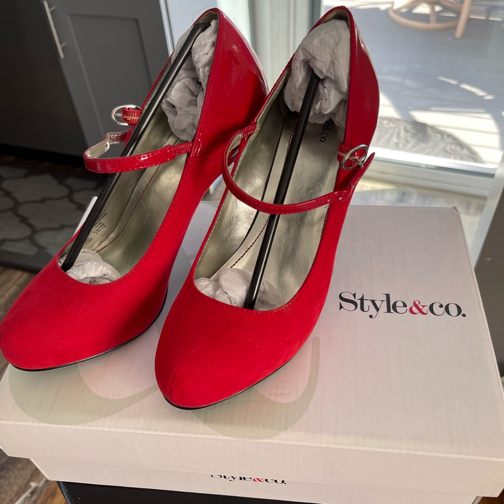 Brand New Red Shoes